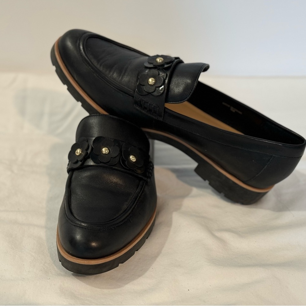 Kate Spade New York KARISA platform loafers Flowers. Women’s Size 9.